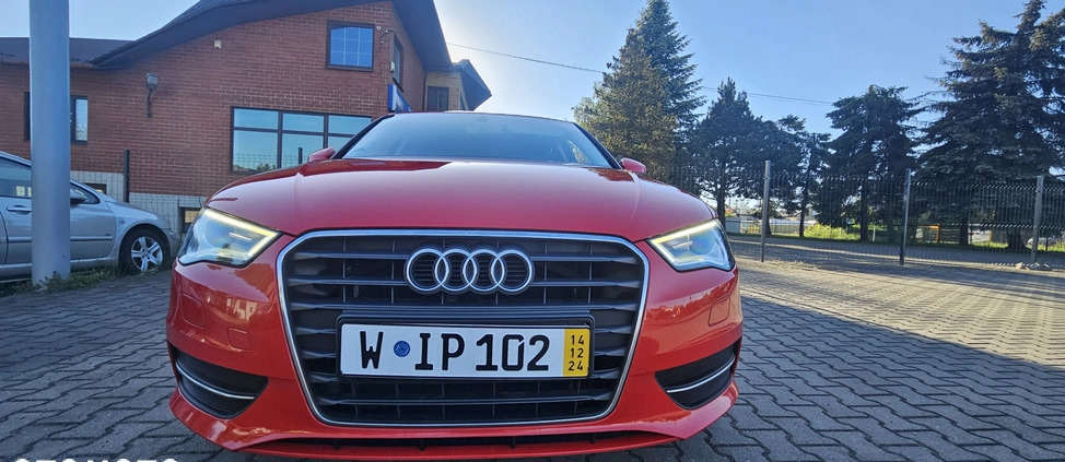 Audi A3 cena 49999 przebieg: 161341, rok produkcji 2015 z Poręba małe 137